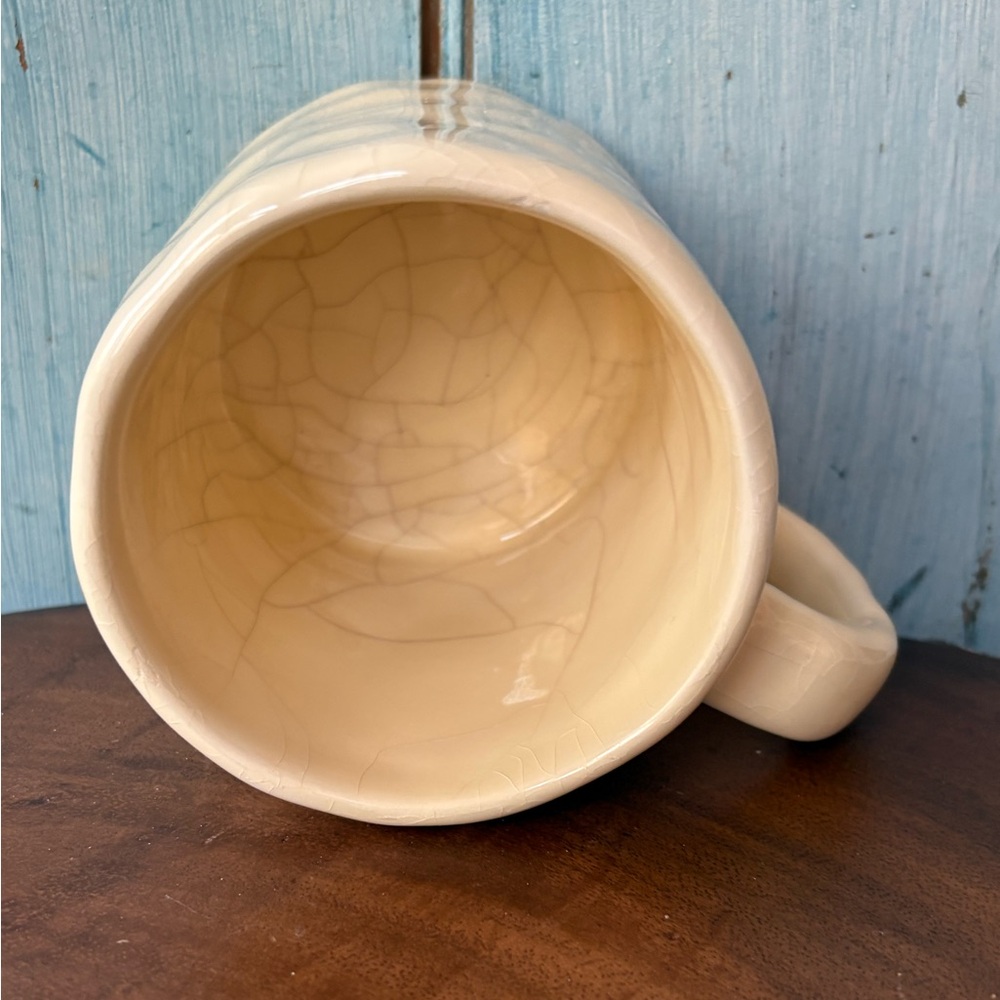 Cream-Colored Mug with Heart & Bird and Saying: “You are loved” - Picture 6 of 8